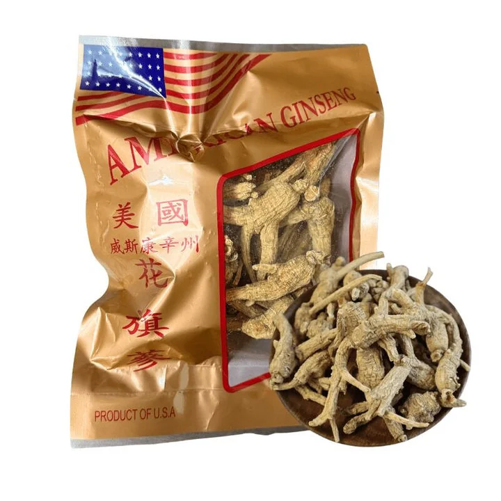 JiuLongTang 5-Year Wisconsin American Ginseng · Whole Roots · Full Flavor with a Lingering Sweet Finish (8 oz) detail image 1