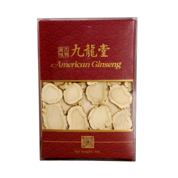 JiuLongTang Wisconsin Semi-Wild “Tiger Claw” American Ginseng · 7–8 Years · Sliced or Whole Root (4 oz) detail image 1