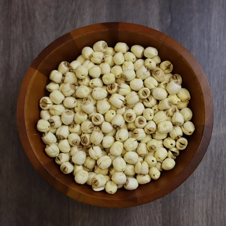 JiuLongTang Jianning Cored White Lotus Seeds for Soups and Boiled Drinks, Natural with No Additives 8oz/16oz detail image 2