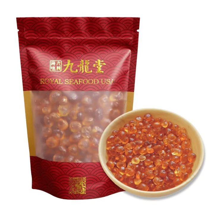 九龍堂 精品特级圆桃胶 杂质少 养颜美容滋补桃胶炖奶 甜品 8oz/16oz 详情图 1