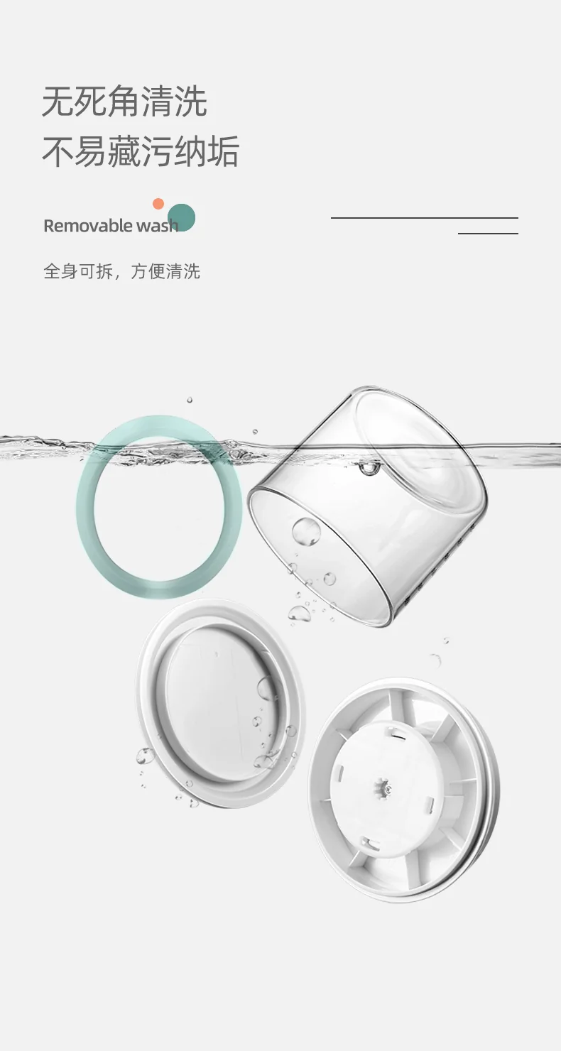 Joydeem snap-on sealed tank storage jar Food grade glass,Freshness and moisture-proof, 900ML detail image 16