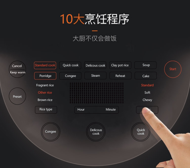 Joydeem智能IH电饭煲AIRC-4001产品图