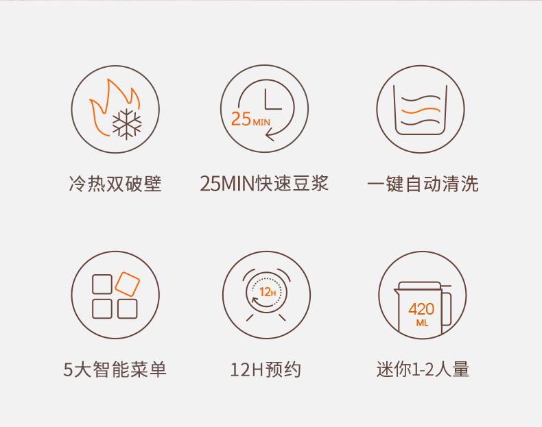 joydeem迷你破壁机产品图JD-XL102