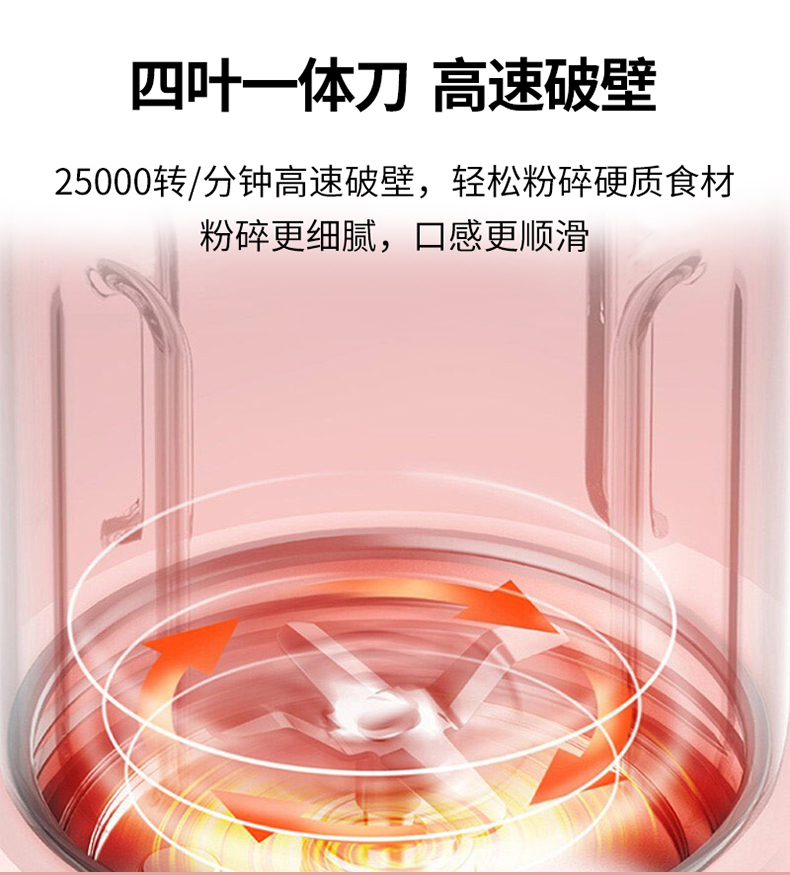 joydeem迷你破壁机产品图JD-XL102