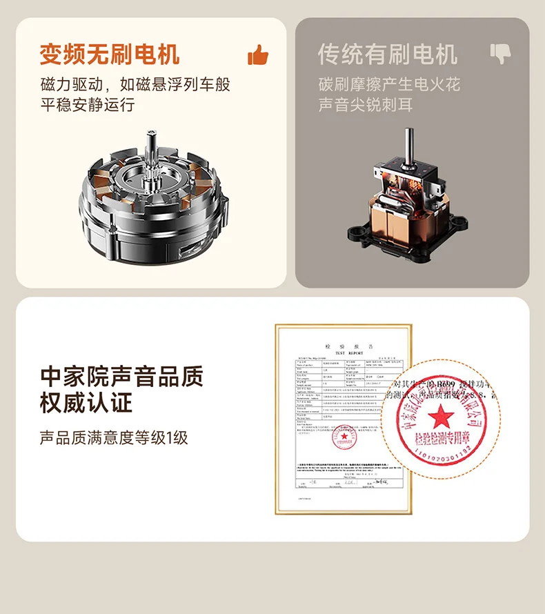 【预售】Joydeem变频低音破壁机PBJ-E120 家用豆浆机 多重降噪 自动清洗除菌 可打坚果奶 冷饮1.5L/热饮1.2L detail image 6