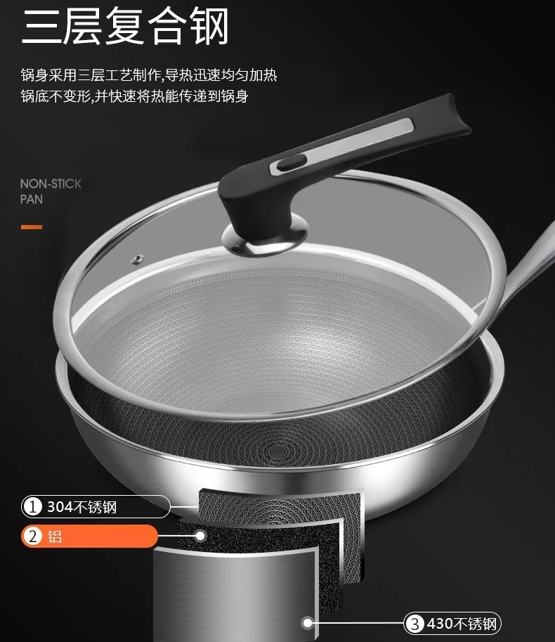 Joydeem multi-function wok SWOK30 30cm(11.8inch) detail image 9