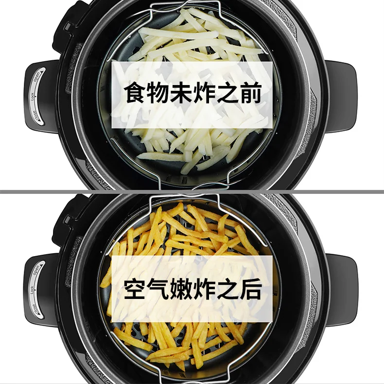 Joydeem Smart Air Fryer Pressure Cooker 2-in-1 YBW609H, multi-function, large capacity detail image 5