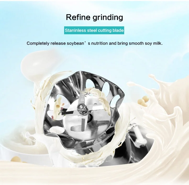 Joyoung DJ06M-DS920SG Easy-Clean Automatic Soy Milk Maker 0.6L detail image 3