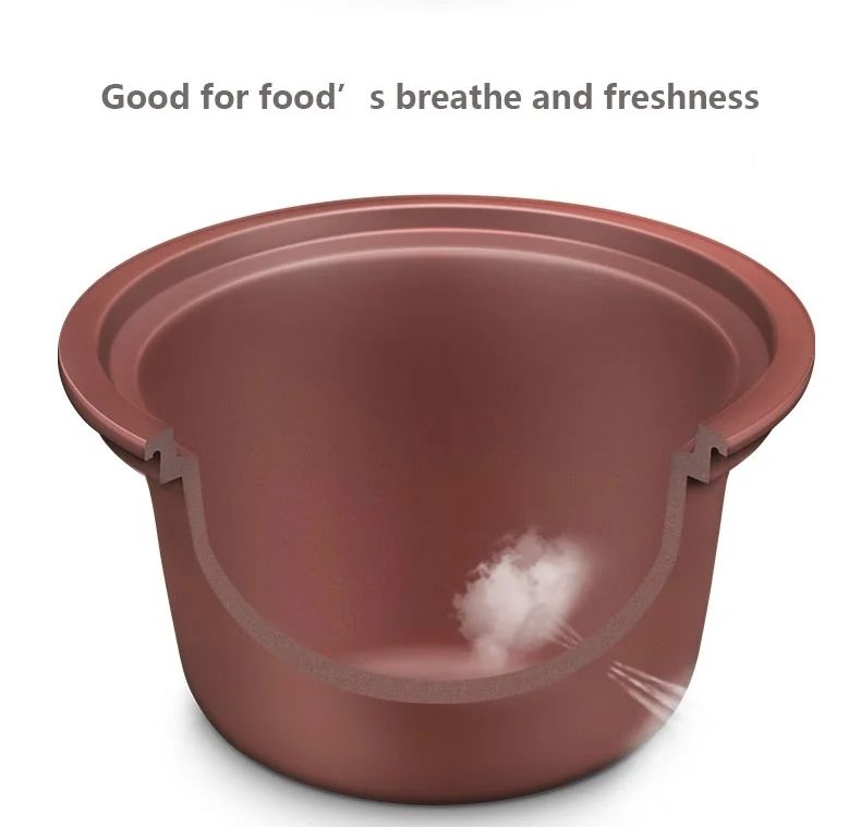 JOYOUNG JYZS-K523M MINERAL PURPLE EARTH CLAY STEW POT/SLOW COOKER detail image 9