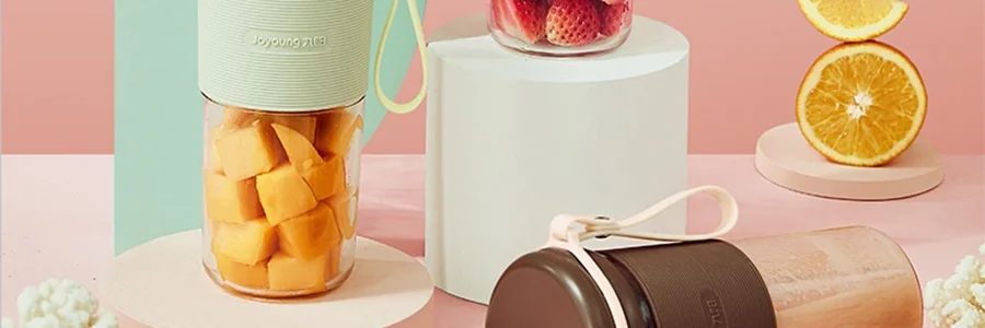Joyoung Portable juicer L3-C86, mini and lightweight, rechargeable, 300ml detail image 4