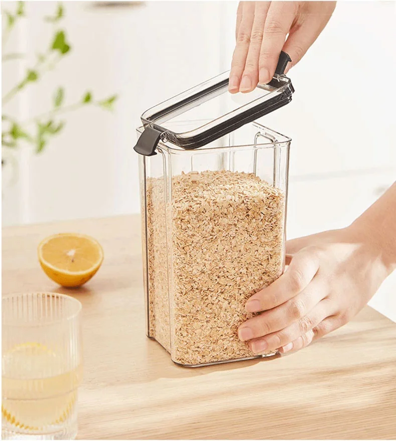Lifease, Food Storage Container, 12-Piece Set, Sealed Moisture-Proof, Four Sizes detail image 4