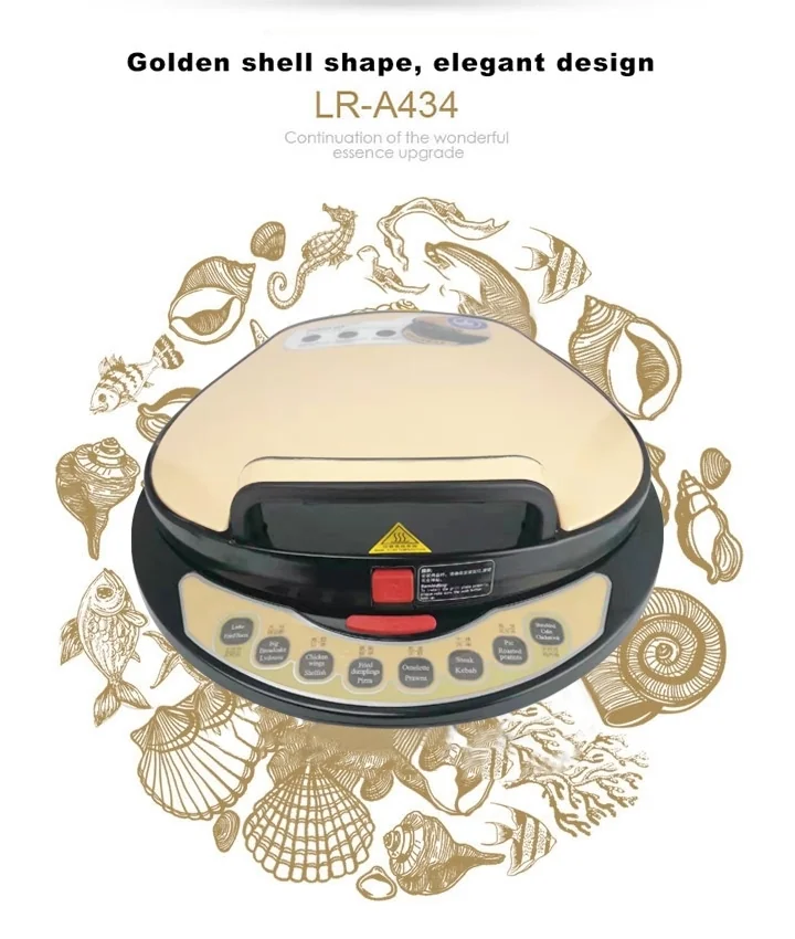 LIVEN LR-A434 FLATSHIP ELECTRIC SKILLET detail image 4