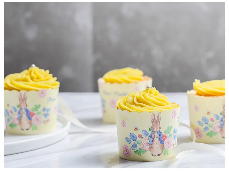 Magic Kitchen Baking muffin paper cup,Resist high temperature, Easy to release, small and Medium, 100 pieces detail image 7