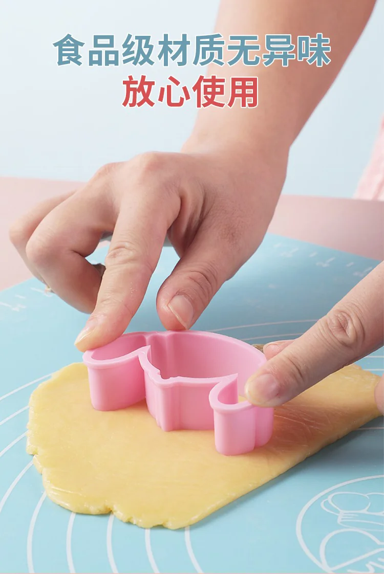 MAGIC KITCHEN, Cartoon biscuit mold, Three-dimensional cookie baking tool, 18-pieces detail image 4