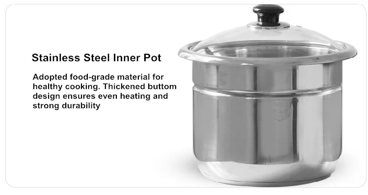 MAKOTO DYG-40AFW-100 DUAL INNER POTS STEW/ SOUP MAKER detail image 8
