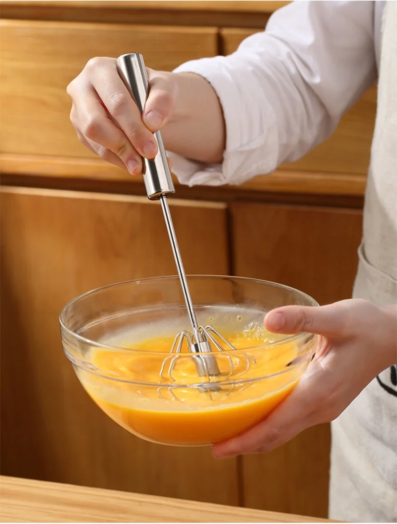 OAK  Push-type eggbeater ,No need to plug in, Quick whipped cream, 30.2*6.5cm detail image 11