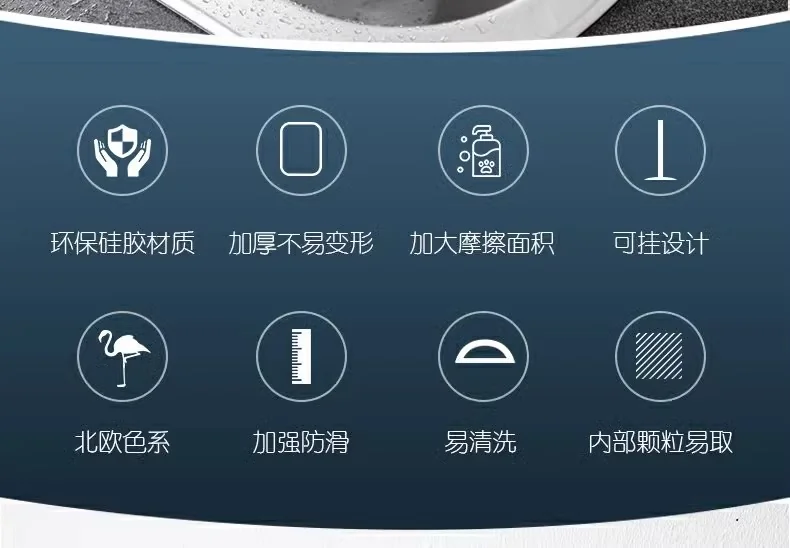 【中国直邮，时效8-20】onlycook加厚硅胶洗碗手套 厨房家用防水护手刷碗神器家务清洁刷子 北欧绿 detail image 2