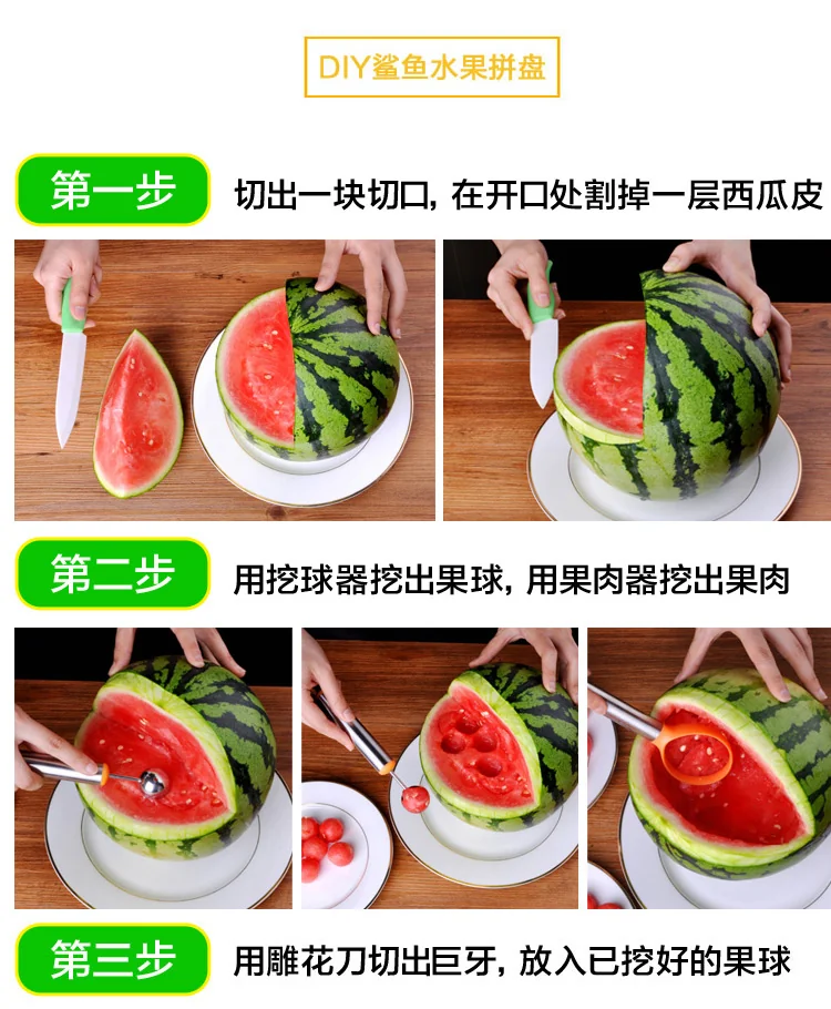 L’HOPAN Fruit Cutting Tool Set, Fruit Baller, Multi-Specifications, Effortless detail image 7