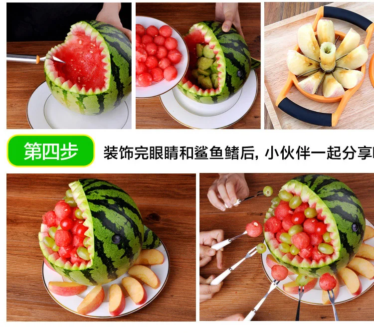 L’HOPAN Fruit Cutting Tool Set, Fruit Baller, Multi-Specifications, Effortless detail image 8