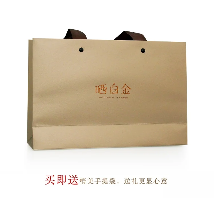 PINPIN TEA, Fuding White Tea,AGED WHITE/TEA GOLD, MINI Version Squeeze Shou Mei 1741, 180g in gift box (30g*6 boxes) detail image 16