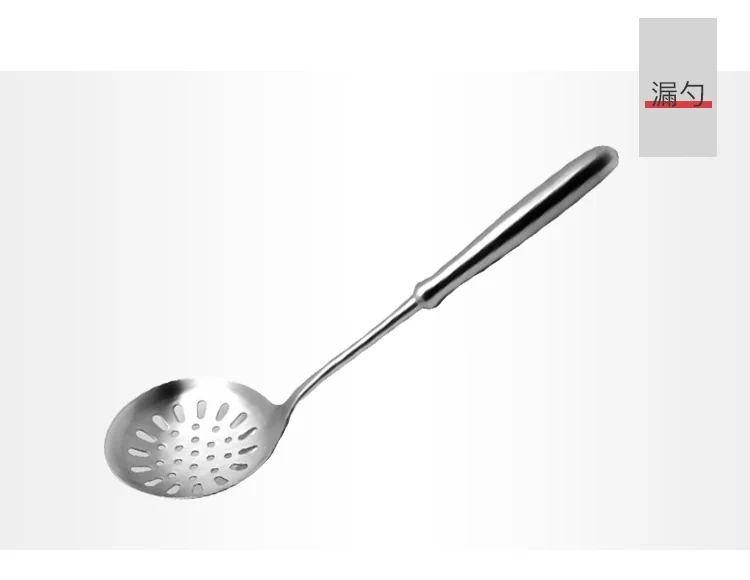 Prime Cook,Stainless steel shovel spoon set, Spatula, soup spoon, colander, Five-piece set detail image 12