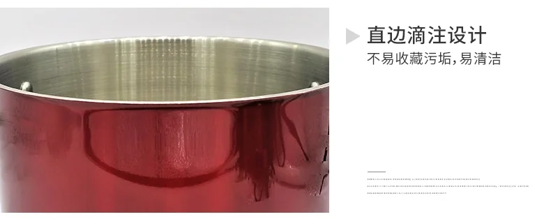 Prime Cook Non-stick Stainless Steel Soup Pot With Lid, Without PFOA ,Without Picking Stove 3Qt detail image 7