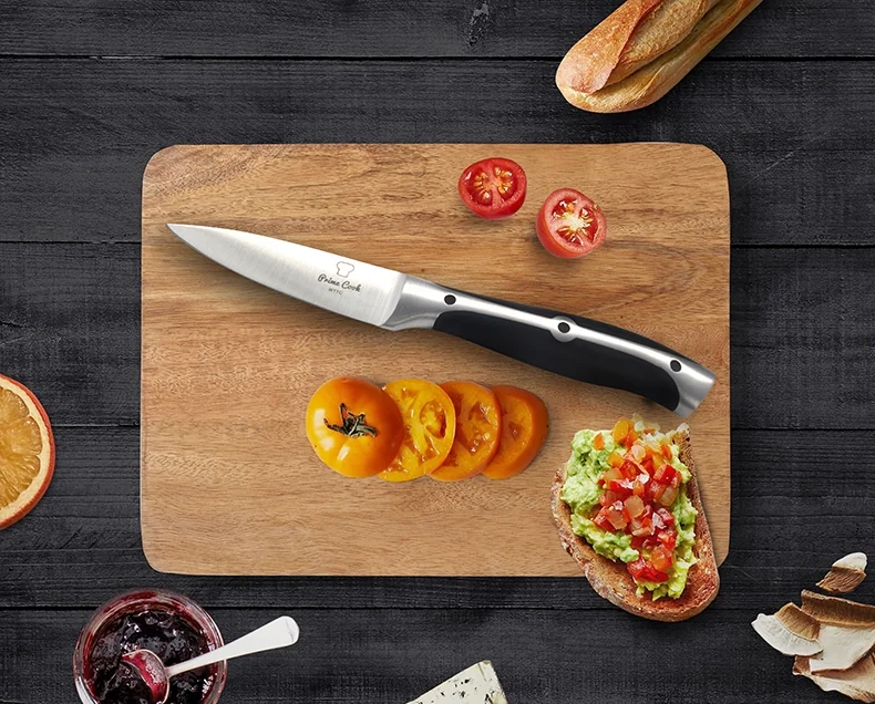 Prime Cook, Stainless steel cutter set, Professional use of each knife, Eight piece set detail image 14
