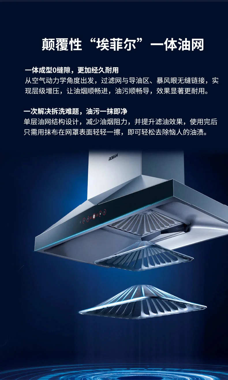 ROBAM Range Hood A837 - 36" detail image 5
