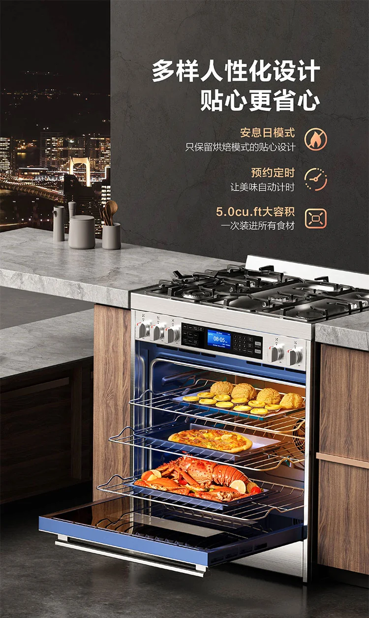 ROBAM G517K Gas Cooktop, 30" detail image 11