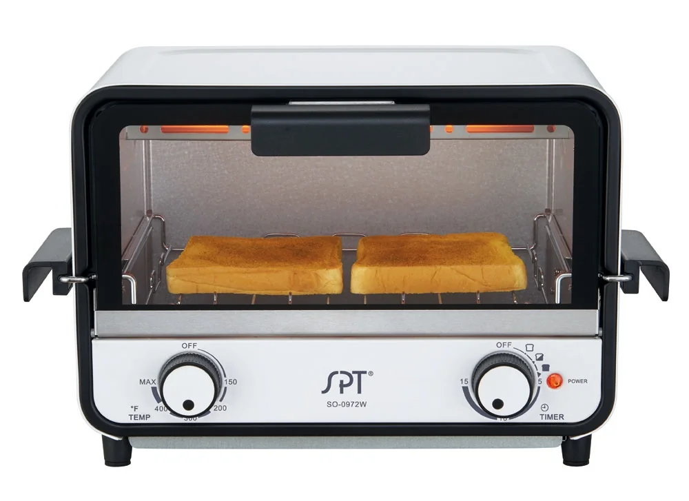 SPT Easy Grasp 2-Slice Countertop Toaster Oven SO-0972W 9L detail image 1