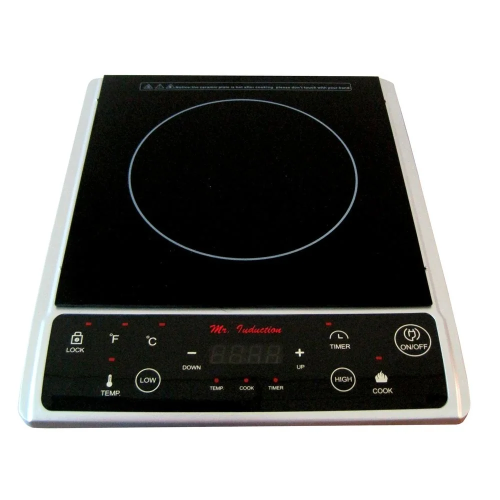 Sunpentown Home Indoor Kitchen Induction In Silver Countertop SR-964TS detail image 1