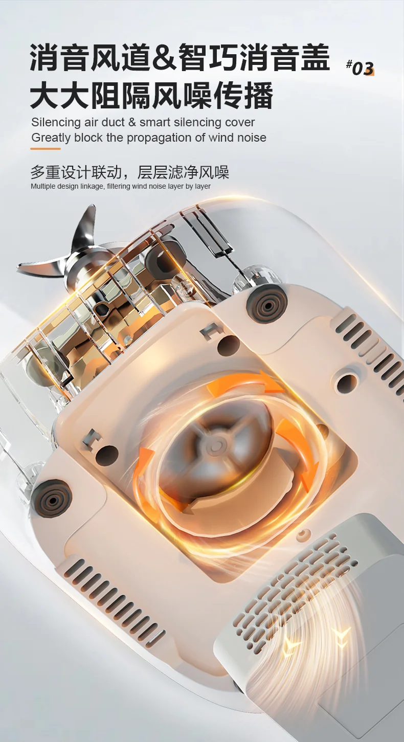 SUPOR Low Frequency Noise Reduction Wall Breaking Machine HBR702US 1.5L Large Capacity Smoke and Rain Ash detail image 6