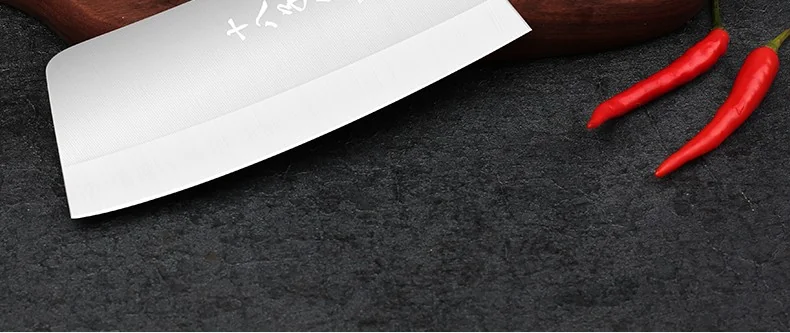 Shibazizuo, Dianrui triple steel double knife suit（Bone Chopper+kitchen knife）, not easy to rust, durable detail image 28