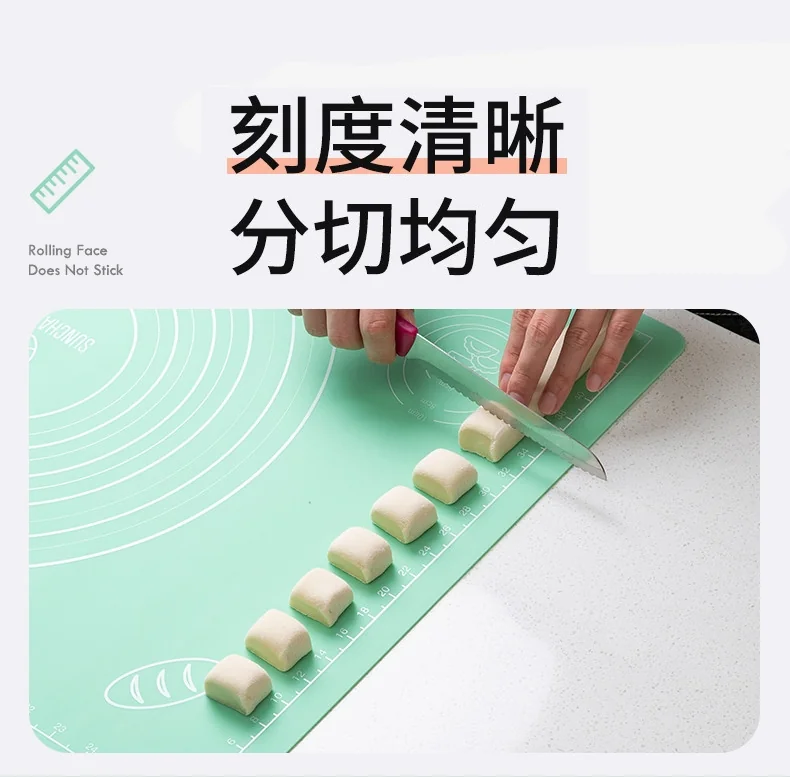 Suncha, Household Silicone Kneading Pad, Food Grade Silicone, Safe, No Odor, Non-slip and Easy to Clean detail image 9