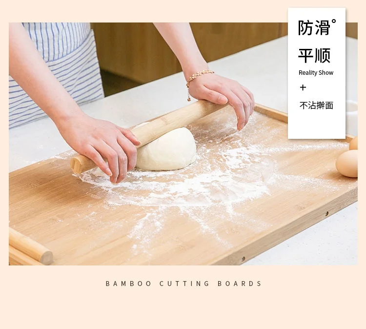 Sunchua multi-function breadboard sturdy health bamboo wood 660 * 430 * 15 mm detail image 14