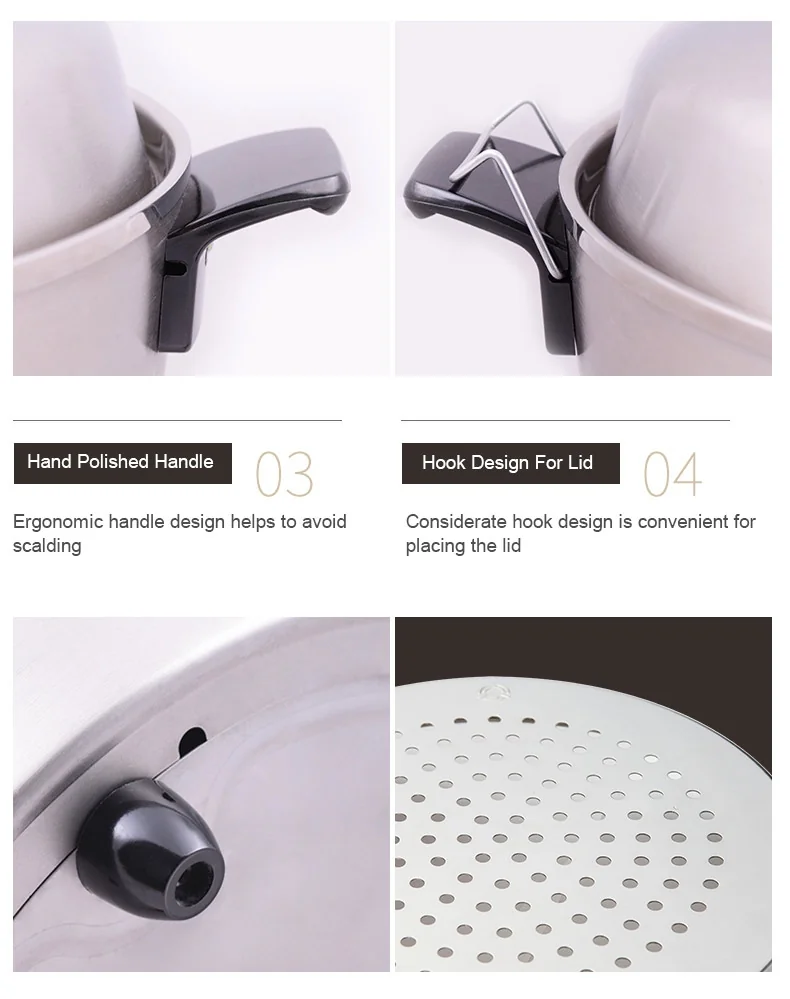 Tatung TAC-11KN(UL)   Multi-Functional Stainless Steel Rice Cooker, Silver Gray 4L/11 cups uncooked detail image 10