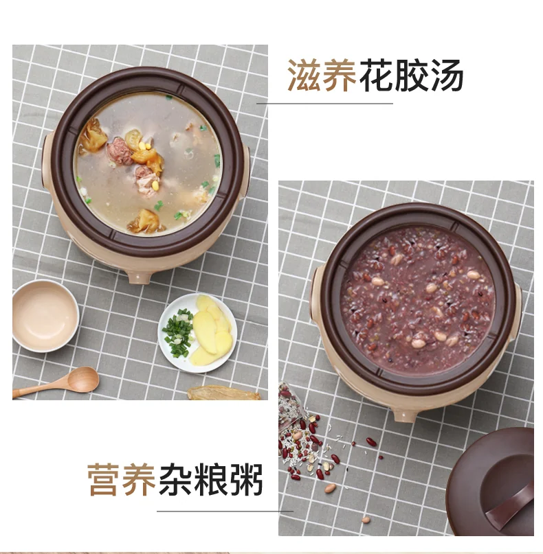 Tianji 天际 电炖锅DGD40-40SED 煲汤锅炖汤锅 紫砂内胆智能预约可定时 4L detail image 18