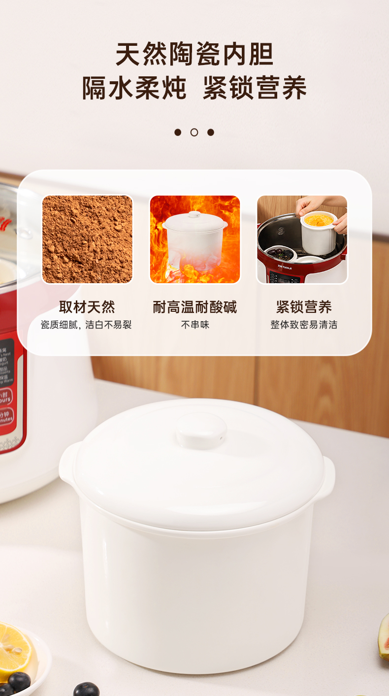 Tianji天际隔水电炖锅DGD32-32CG产品图