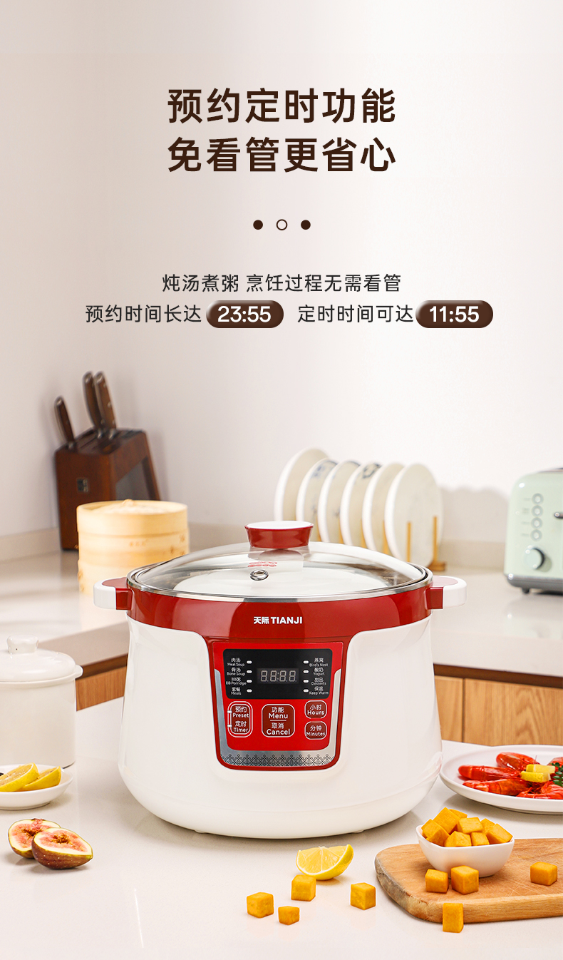 Tianji天际隔水电炖锅DGD32-32CG产品图