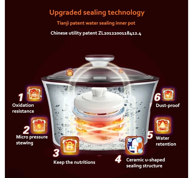 TIANJI DGD33-32EG INTELLIGENT  WATER BATH STEWER detail image 3