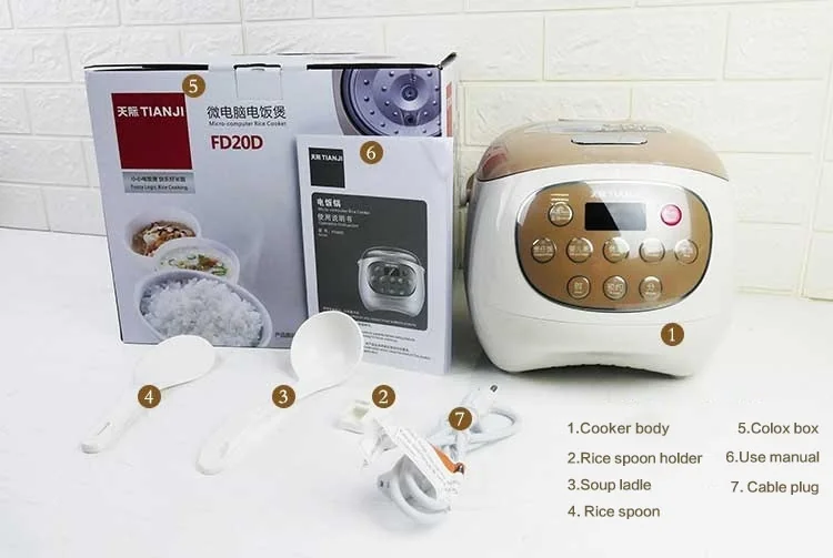 TIANJI FD30D CERAMIC ELECTRIC RICE COOKER, 3L detail image 14