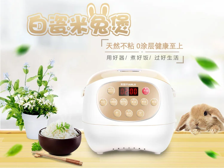【下架】Tianji天际 陶瓷电饭煲电饭锅FD30D  不粘不串味 全天可预约  3L 详情图 1