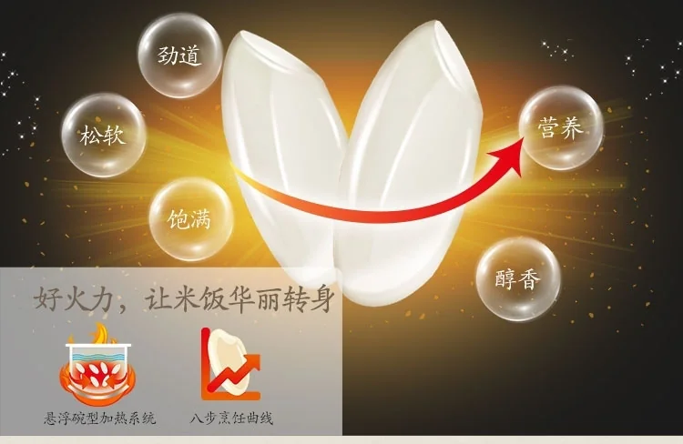 【下架】Tianji天际 陶瓷电饭煲电饭锅FD30D  不粘不串味 全天可预约  3L 详情图 10