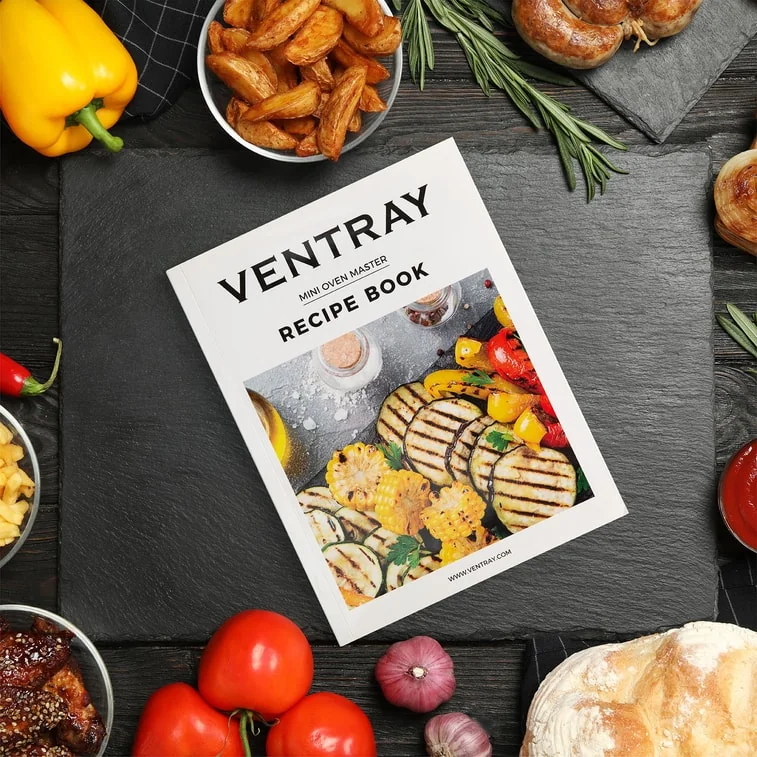 VENTRAY air fryer multifunctional electric oven hot air baking 26QT large capacity detail image 3