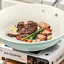 Wang Yuan Ji Non-Stick 9.44-inch Frying Pan Ceramic WYJ-JP24 Stain Resistant and Easy to Clean Dishwasher Safe detail image 3