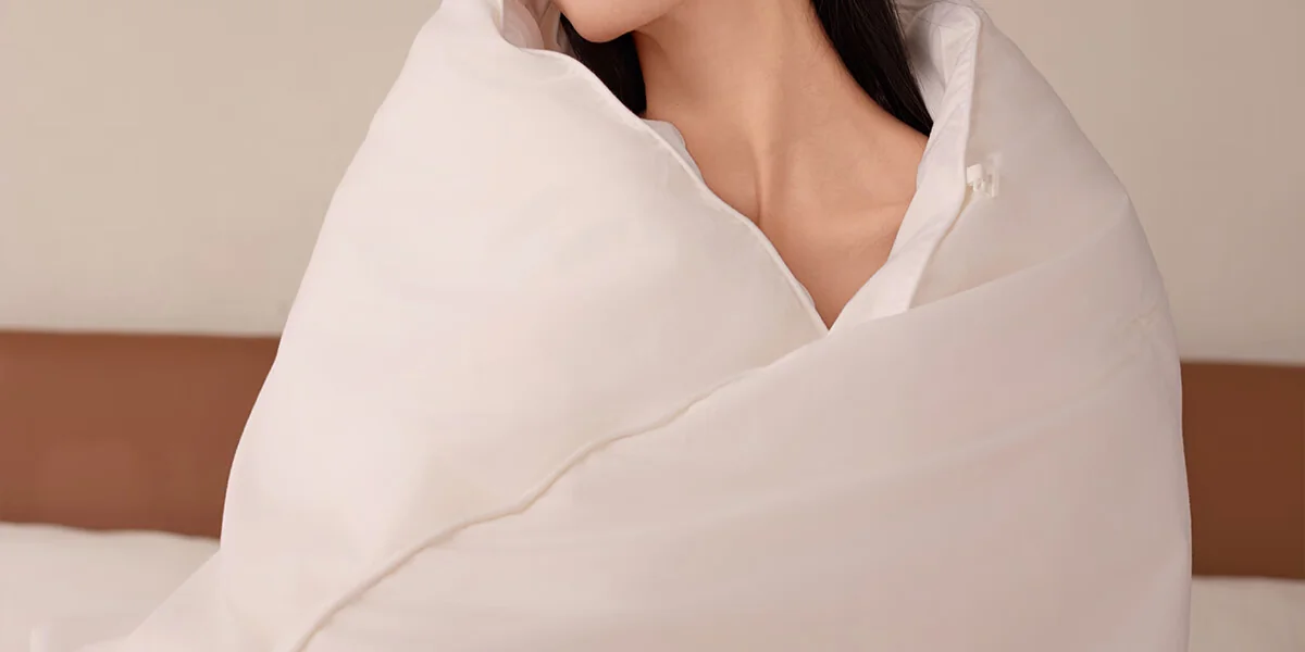 WENSLI 100% Organic Tussah Silk Quilt Core Winter Quilt Natural Sleep Warm and Breathable (2000g, 220cm×240cm) detail image 12