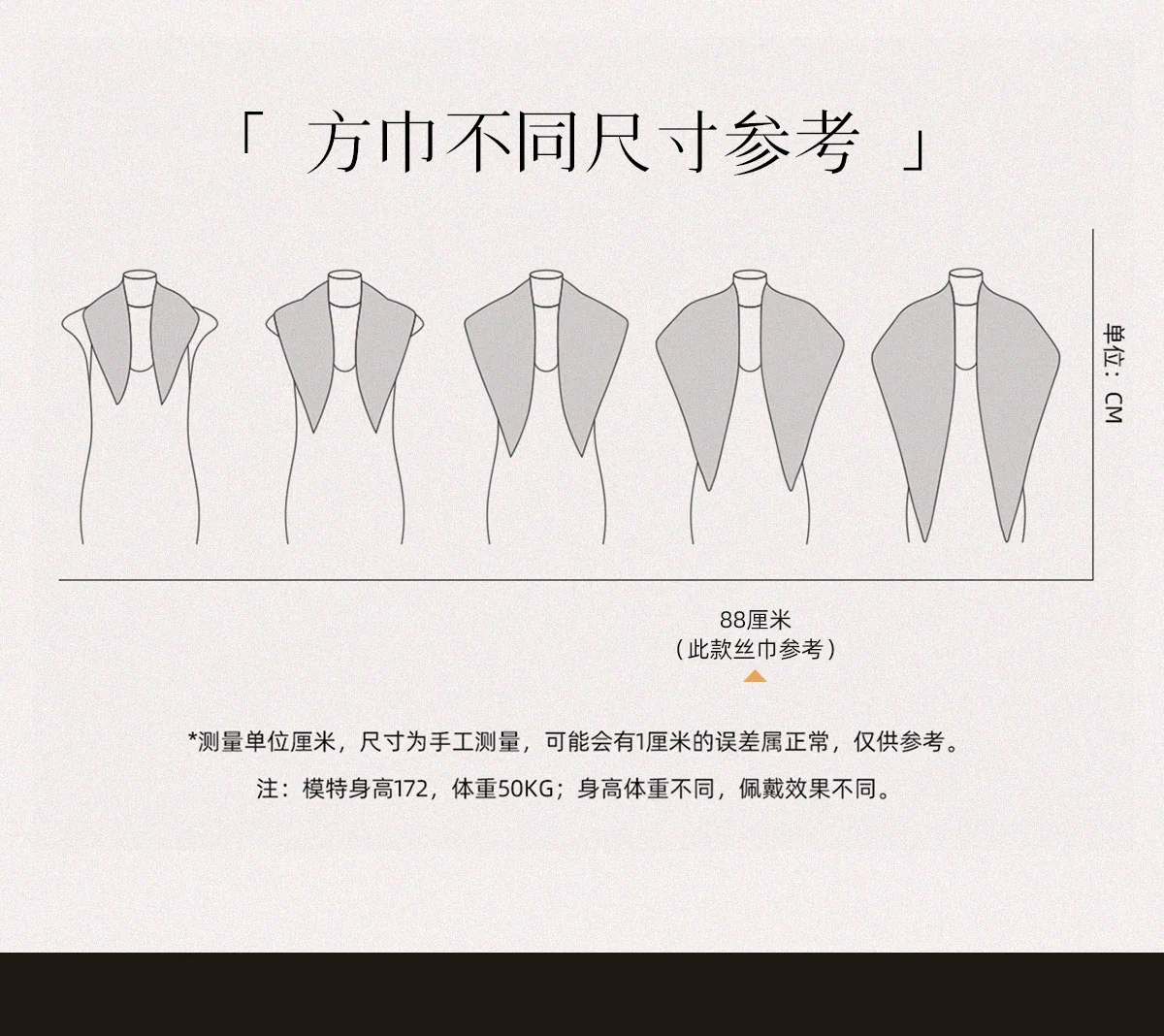 【中国直邮，时效8-20天】万事利 桑蚕丝围巾 空调披肩丝羊毛丝巾 送妈妈办公室女教师节礼物 锦鱼绘系列 三色可选 88cm×88cm 详情图 4