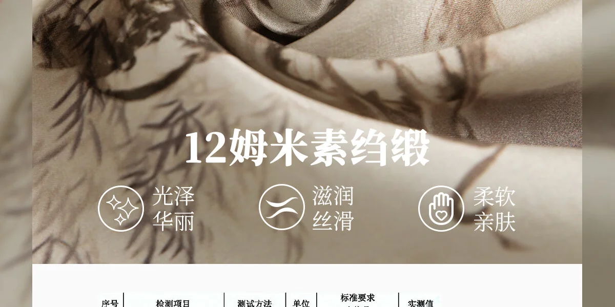 【中国直邮，时效8-20天】【联名款】万事利×故宫文化新款 真丝丝巾披肩桑蚕丝长巾十二花神赋-锦绣芍华 175cm*50cm detail image 12