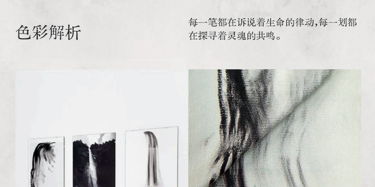 【中国直邮，时效8-20天】万事利【艺术家联名款】真丝丝巾100%桑蚕丝大方巾超大丝绸披肩马韵-橘色 detail image 9