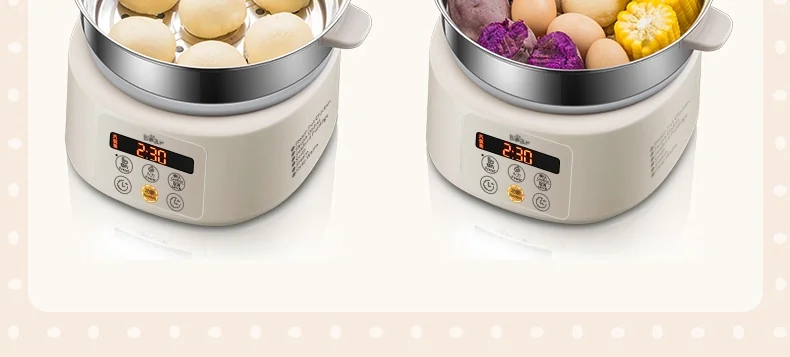 Bear  Multi-functional Electric Steam Cooker DQG-A30C1 with Natural Ceramics Pot  Distilled Cooking  3L detail image 13